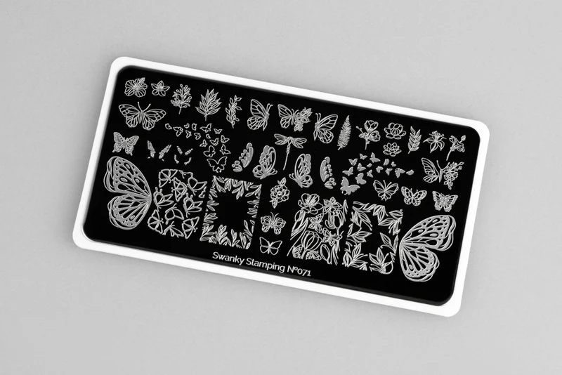 Stamping Platte Schablone Nr. 071 von Swanky