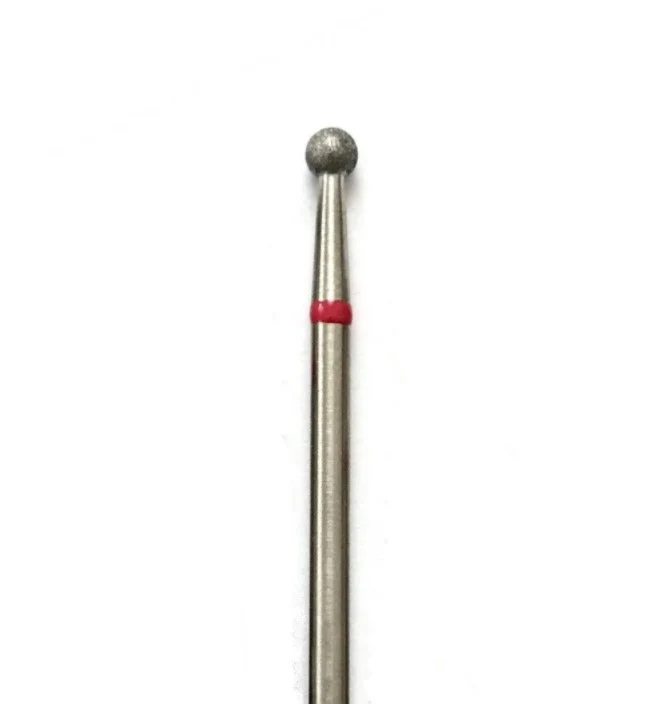 Kugel 1,2 mm bis 5,00 mm rot Fräseraufsatz SISTEMA