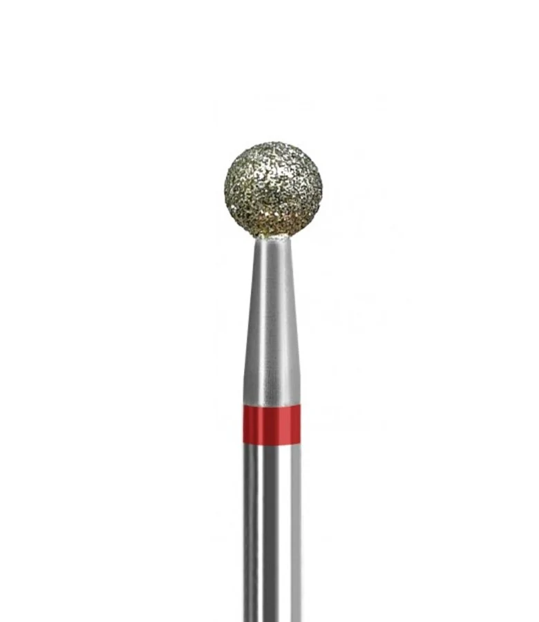 Kugel 1,2 mm bis 5,00 mm rot Fräseraufsatz SISTEMA
