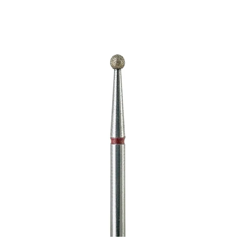 Kugel 1,2 mm bis 5,00 mm rot Fräseraufsatz SISTEMA