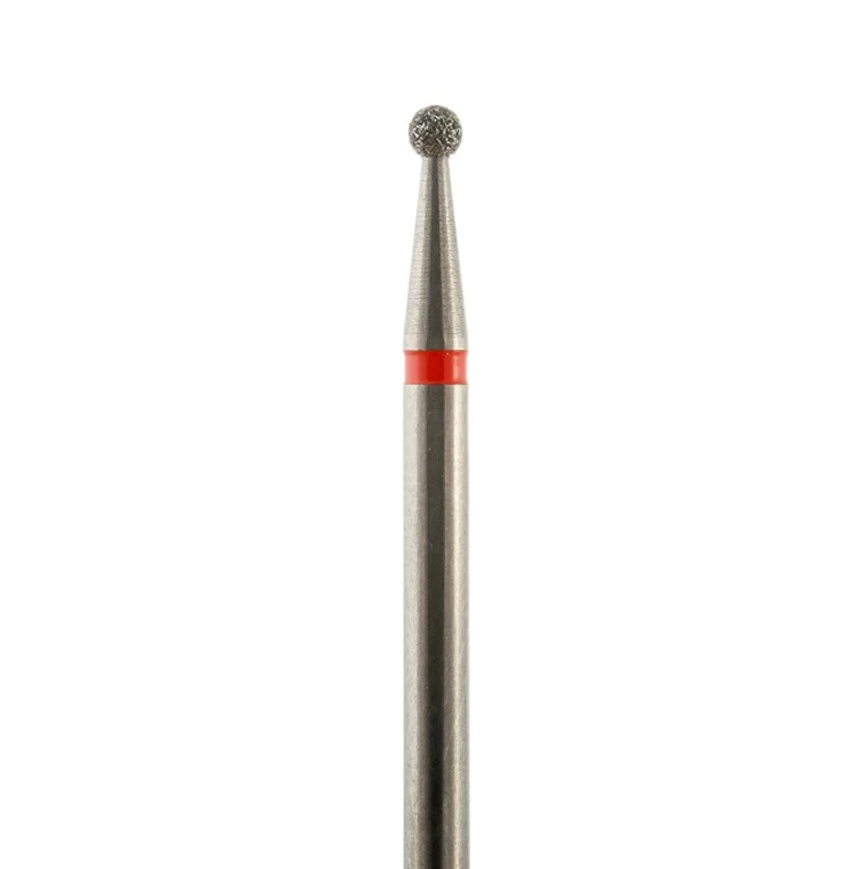 Kugel 1,2 mm bis 5,00 mm rot Fräseraufsatz SISTEMA