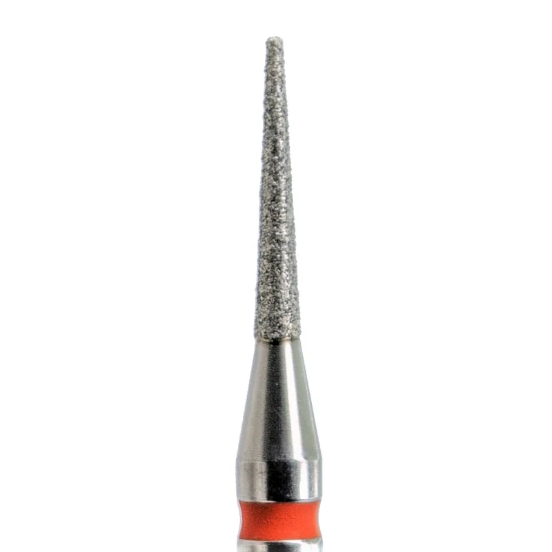 Fräseraufsatz Diamant Bit Nadel fein (rot) in Größen: 1,0 mm bis 1,4 mm von KMIZ