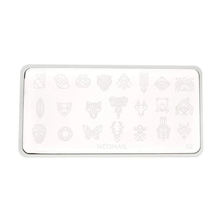 Stamping Schablone 02 Neonail