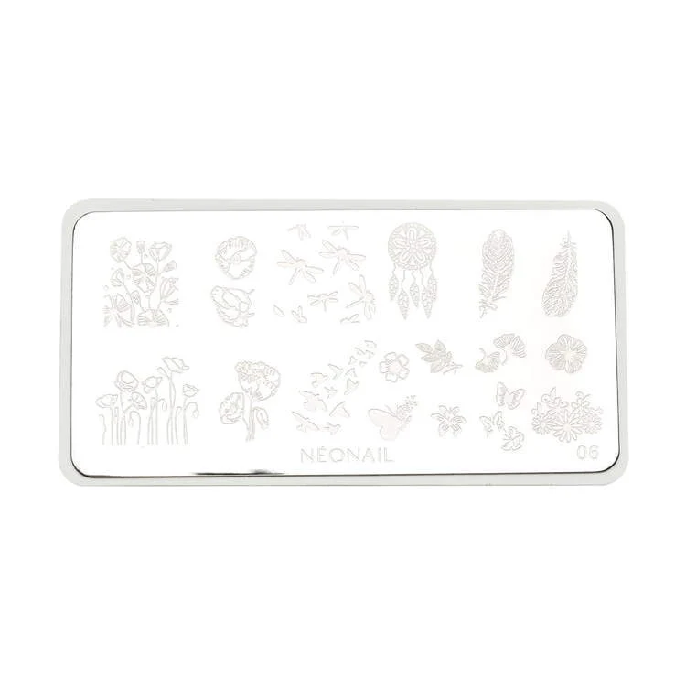 Stamping Schablone 06 Neonail