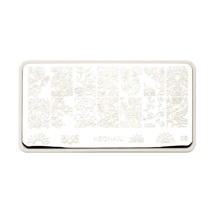 Stamping Schablone 08 Neonail
