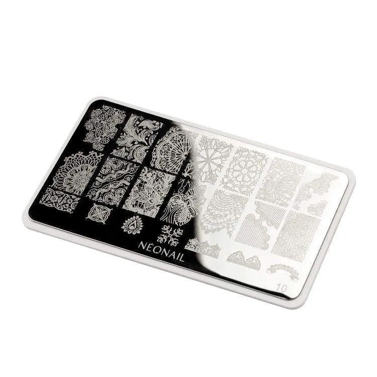 Stamping Schablone 10 Neonail