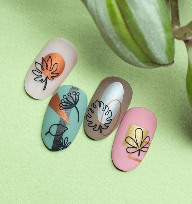 Schablone Botanical 1 Lesly
