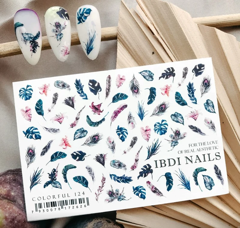 IBDI NAILS COLORFUL 124