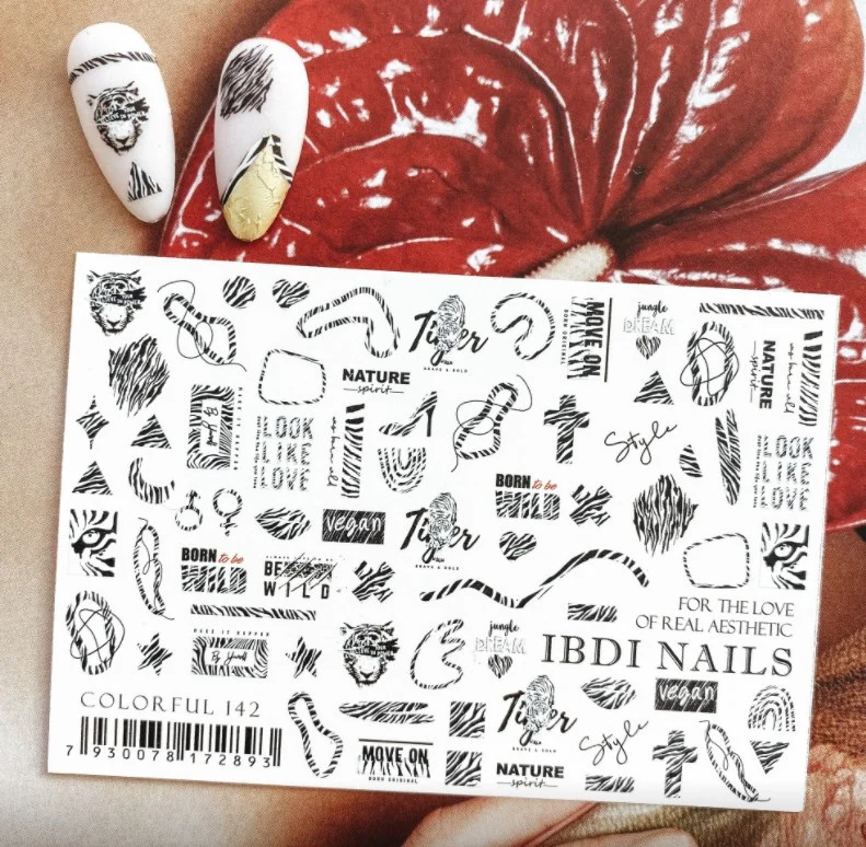 IBDI NAILS COLORFUL 142