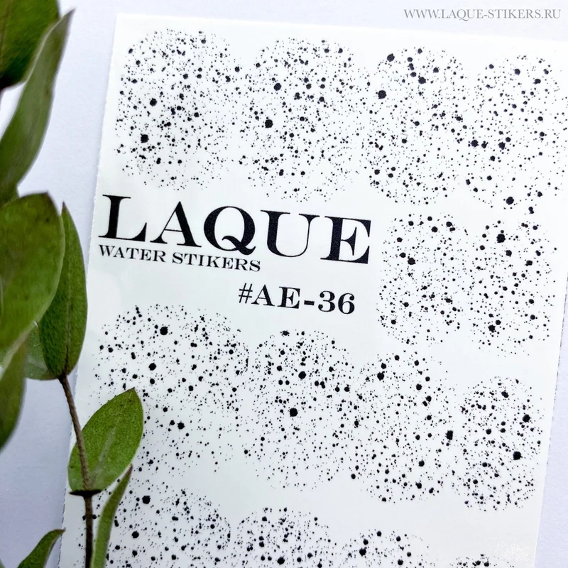 Sticker Design AE36 von LAQUE (Wasserlösliche Aufkleber)