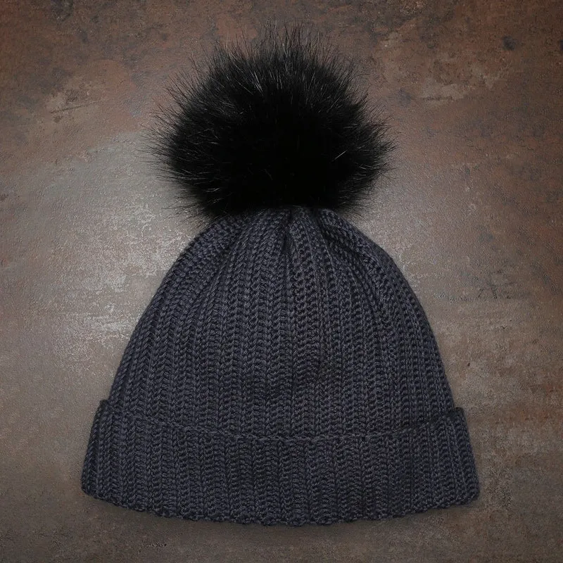Pompon - Schwarz