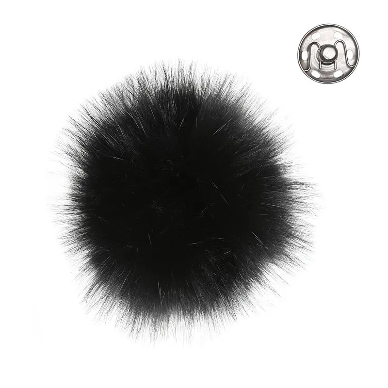 Pompon - Schwarz