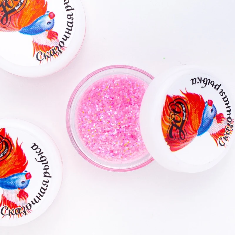 Glitterpuder pastel-neon Effekt von ZOO Nail (10 Farben) 0,2g