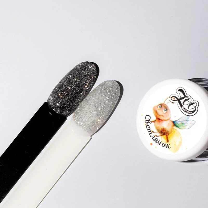 Glitterpuder lichtreflektierendes Effekt von ZOO Nail (4 Farben) 0,2g