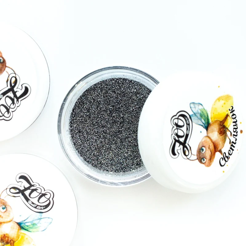 Glitterpuder lichtreflektierendes Effekt von ZOO Nail (4 Farben) 0,2g