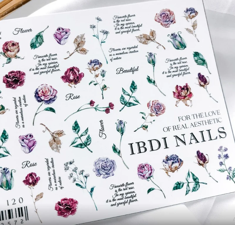 IBDI NAILS COLORFUL 120