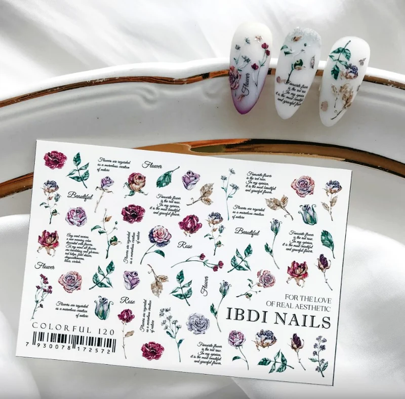 IBDI NAILS COLORFUL 120