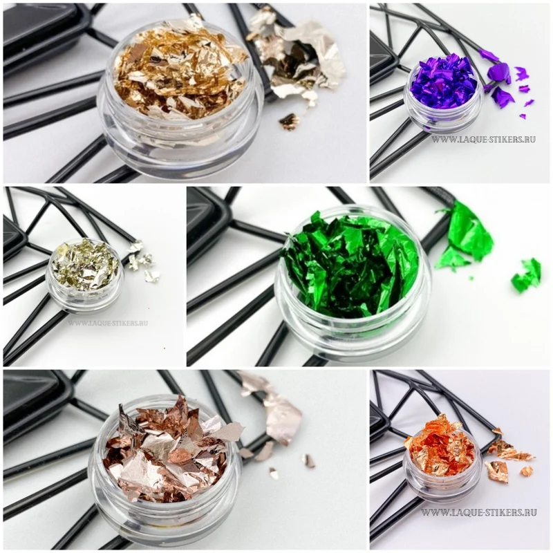 Potal in verschieden Farben für Naildesign von Laque