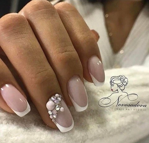 MIX Perlen für Nailart in hellrosa von Laque (verblassen nicht)