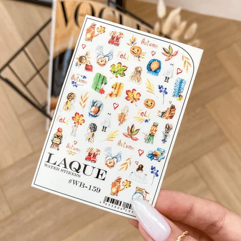 Sticker Design WB159 (Wasserlösliche Aufkleber) von Laque