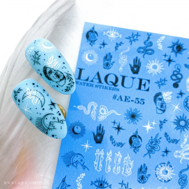 Sticker Design AE55 von LAQUE (Wasserlösliche Aufkleber)