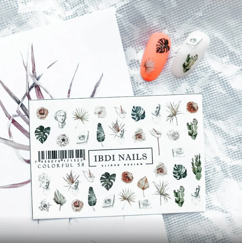 IBDI NAILS COLORFUL 58