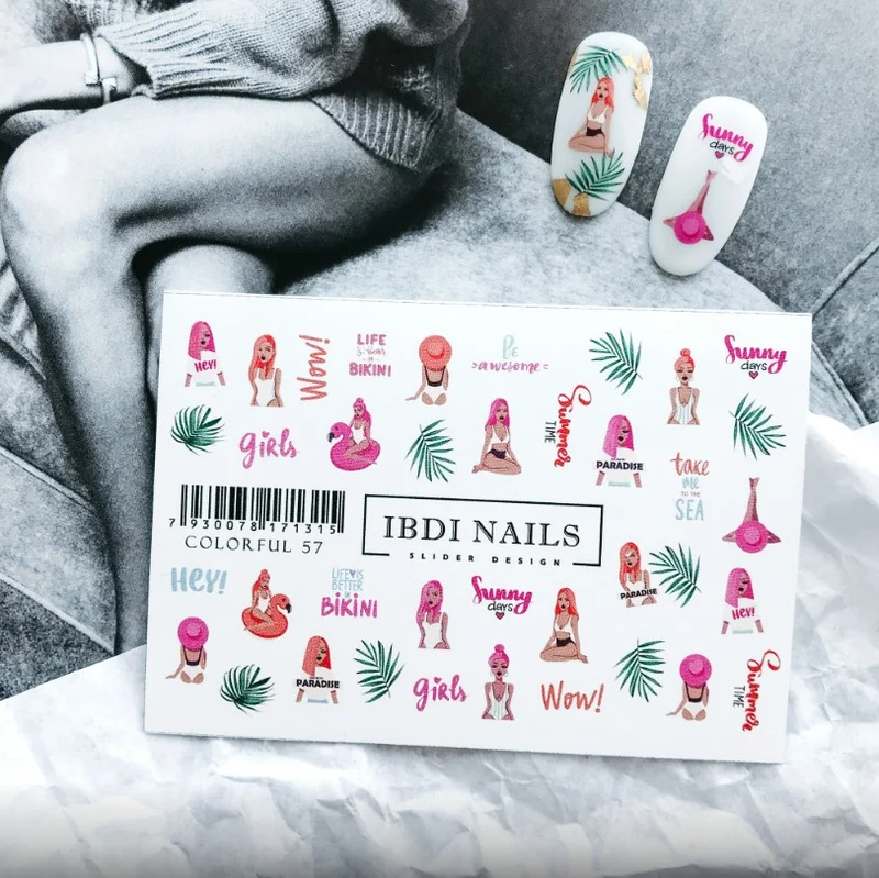 IBDI NAILS COLORFUL 57