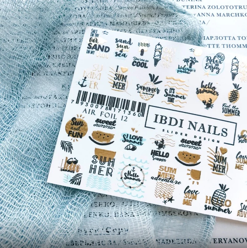 IBDI NAILS AIR FOIL 12