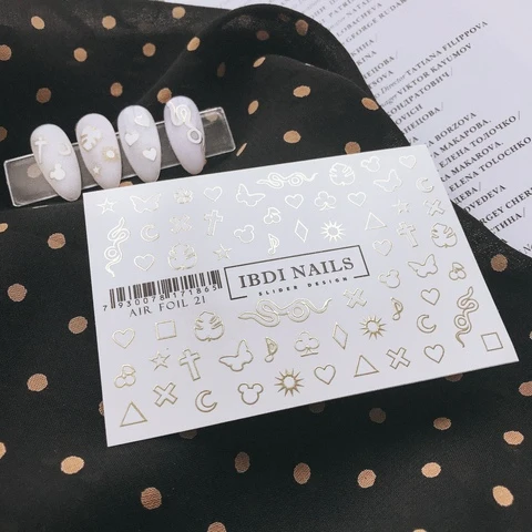 Sticker Air Foil 21 von IBDI Nails