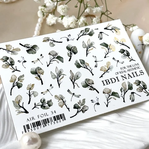 Sticker Air Foil 34 von IBDI Nails