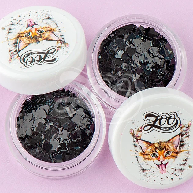 Nailart Pailletten 'KAMUFUBI' von ZOO Nail