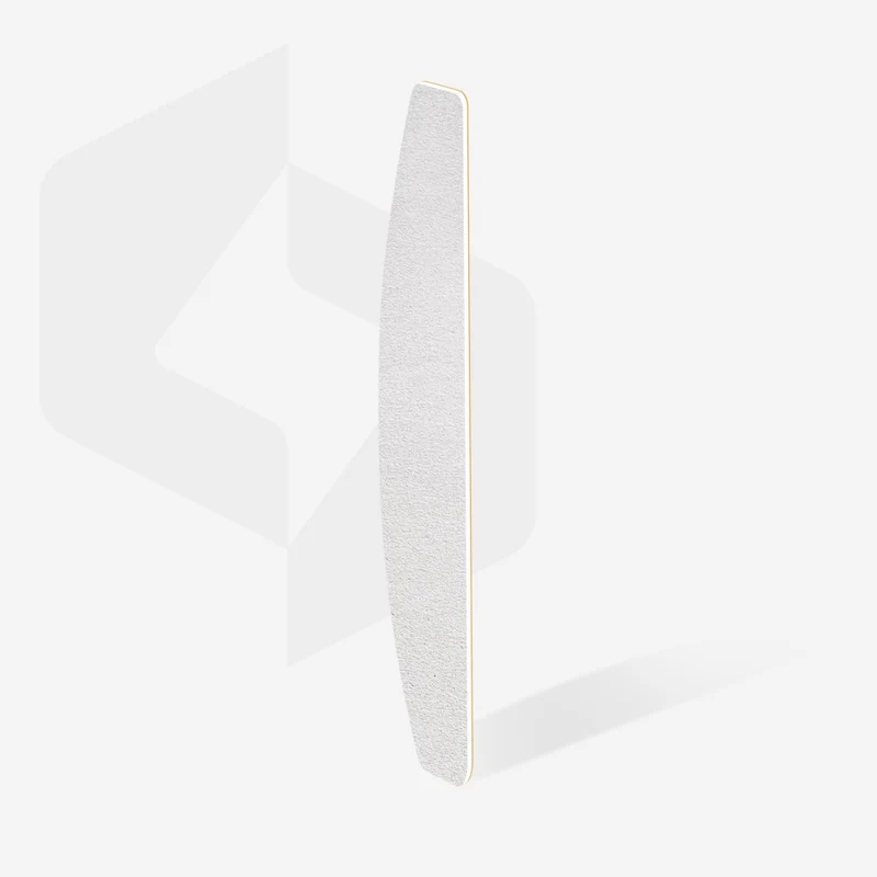 Weiße Einwegfeilen für halbmond Nagelfeile soft (weiche Basis) DFE-40-100-240W Körnung STALEKS EXPERT