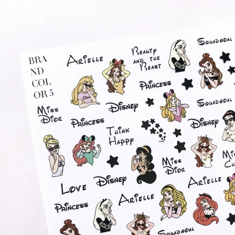 Sticker Nr. BC 5 von IBDI Nails
