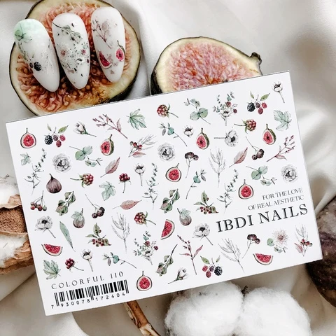 Sticker COLORFUL Nr.110 von IBDI Nails