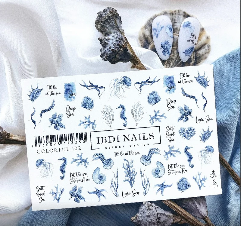 IBDI NAILS COLORFUL 102