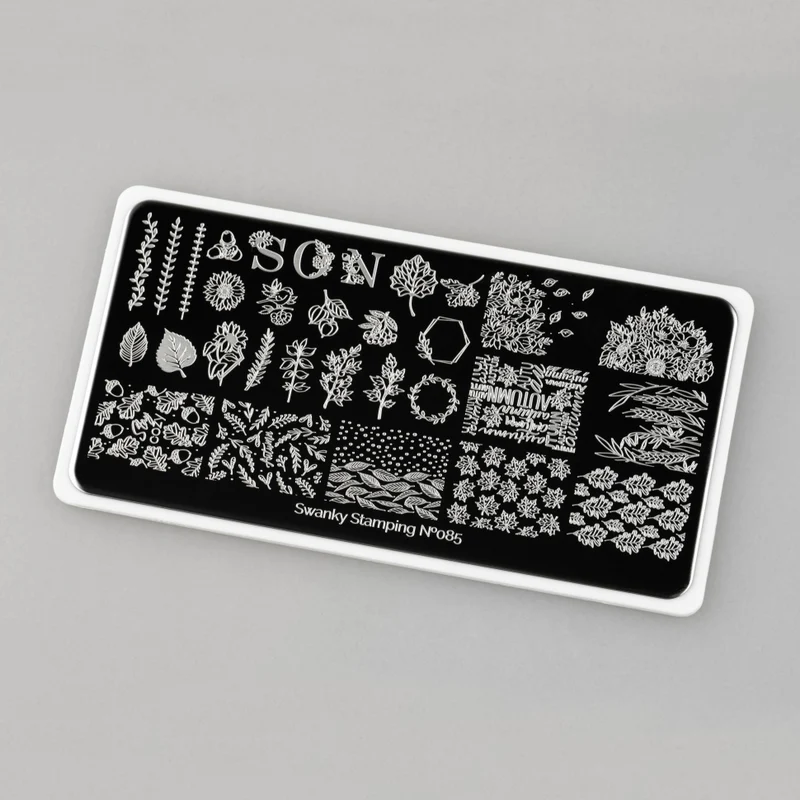 Stamping Platte Schablone Nr. 085 von Swanky