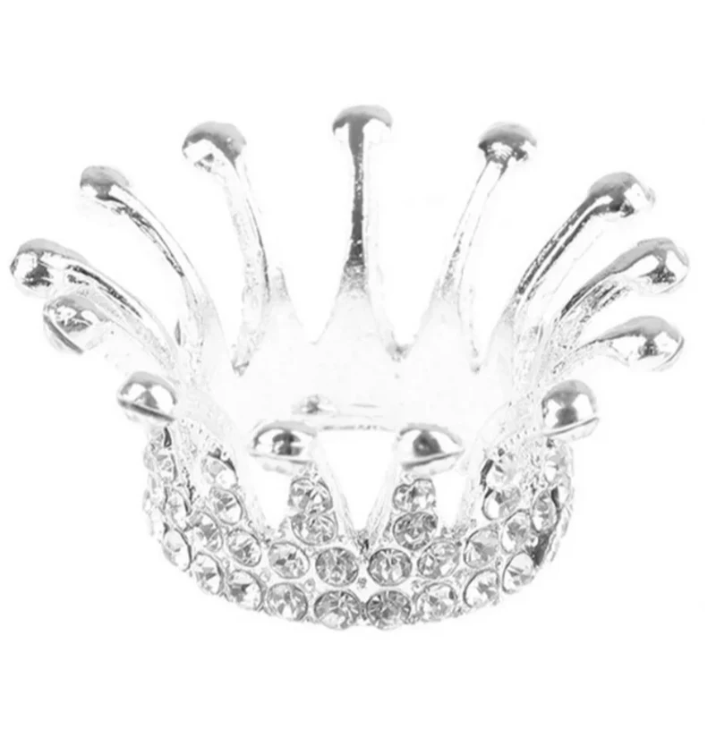 Pinselhalter Krone gold oder silber
