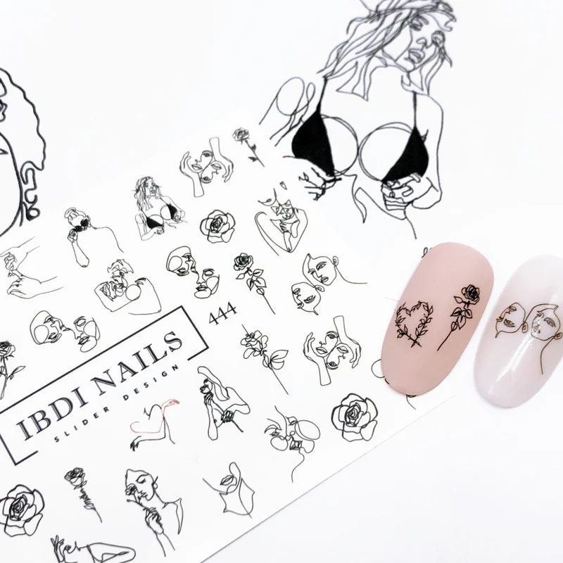 Sticker Nr. 444 von IBDI Nails