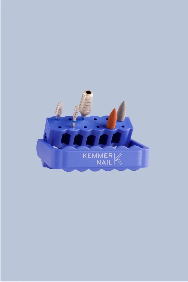 Hochwertiger Bit Halter für 12 Stück Fräseraufsätze von Kemmer Präzision