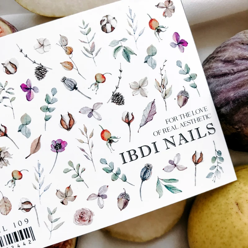 Sticker COLORFUL Nr.109 von IBDI Nails