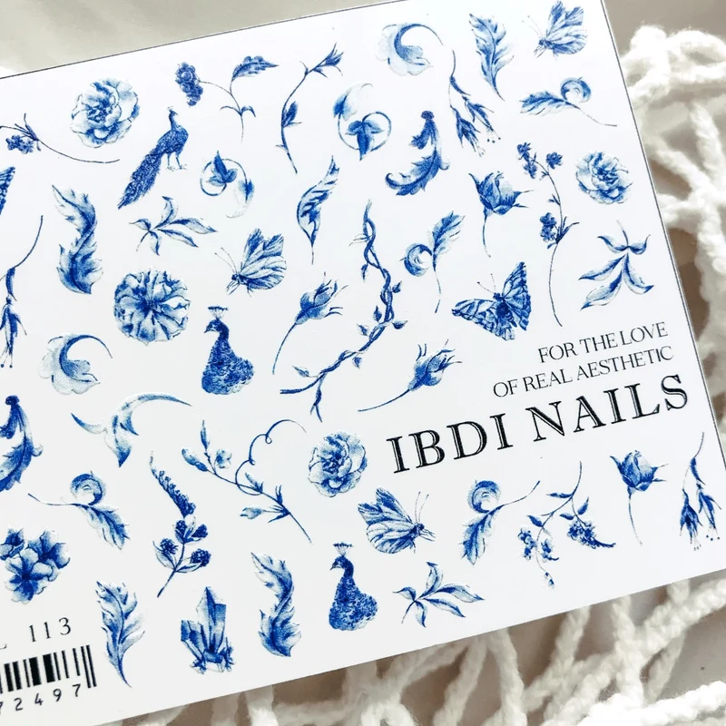Sticker COLORFUL Nr.113 von IBDI Nails