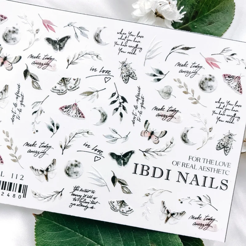Sticker COLORFUL Nr.112 von IBDI Nails