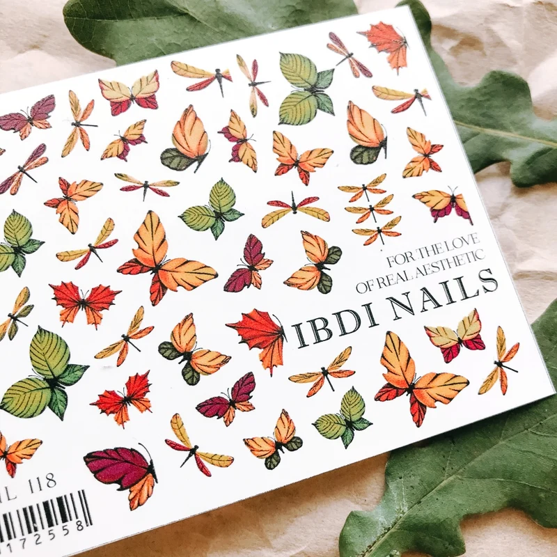 Sticker COLORFUL Nr.118 von IBDI Nails