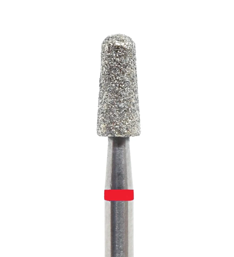 Konus spitze rund 1,8 mm bis 3,5 mm rot Fräseraufsatz KMIZ