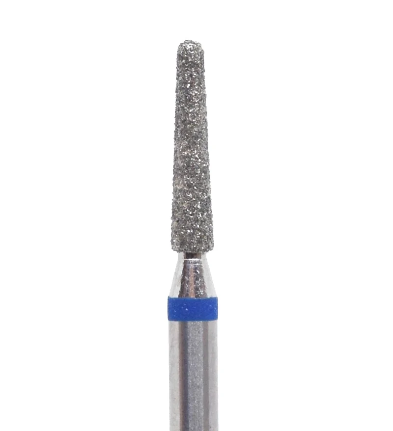 Konus spitze rund 1,0 mm bis 4,0 mm blau Fräseraufsatz KMIZ