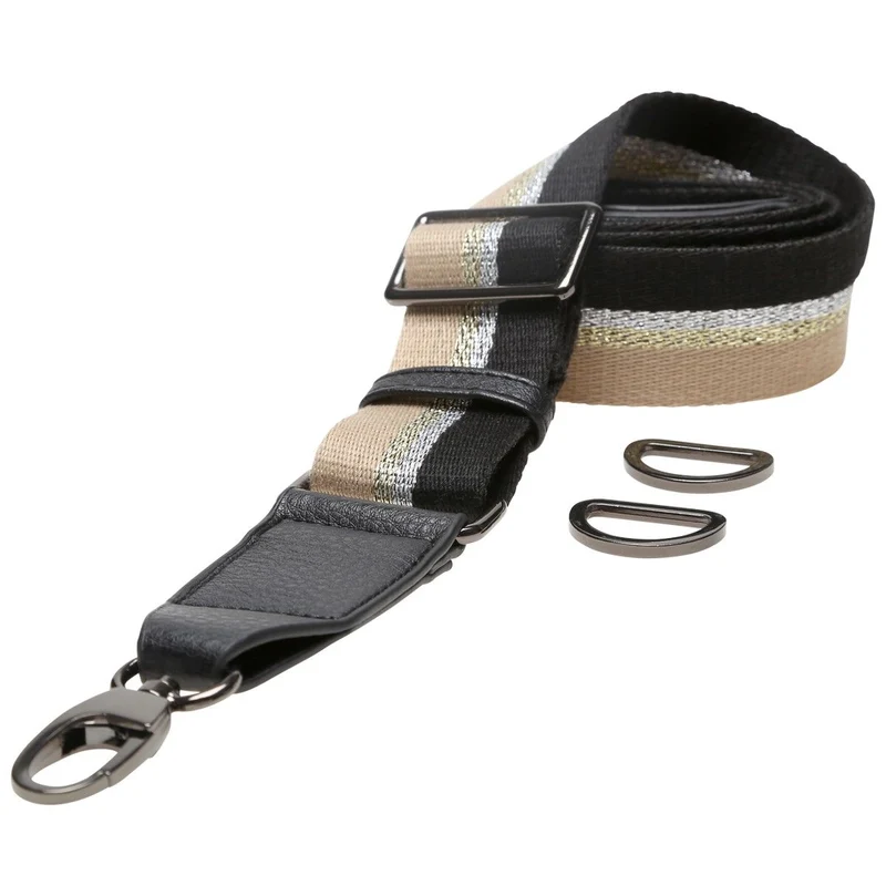 Schulterriemen für Taschen aus Baumwolle - Justierbar 80–125 cm x 38 mm