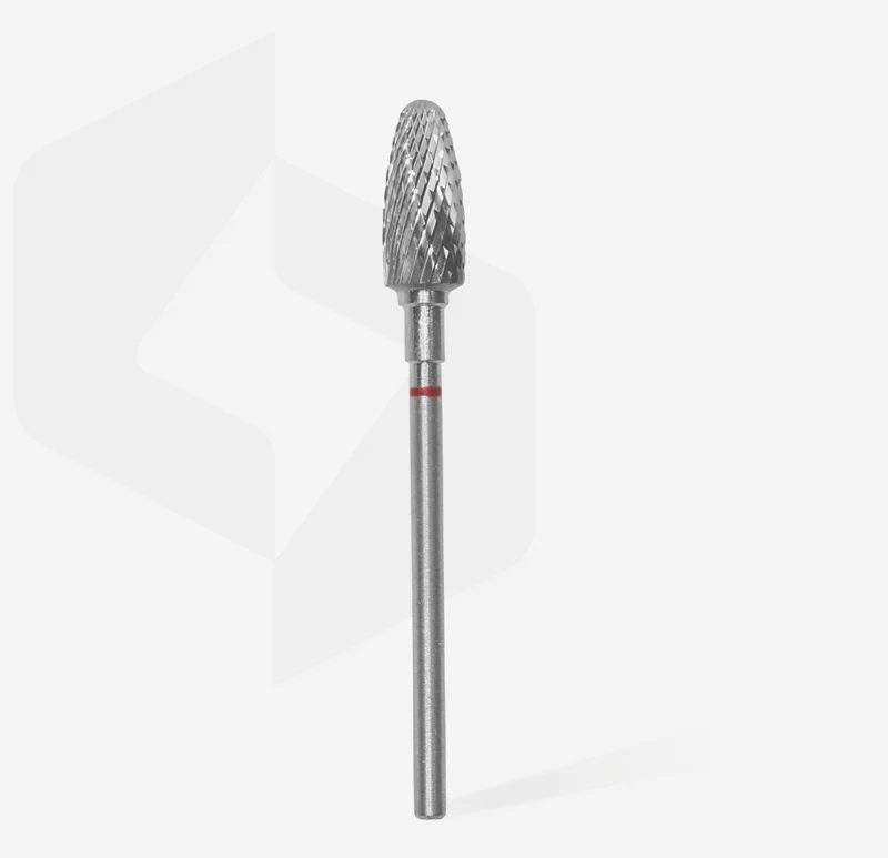 Hartmetall Birne 6,0 mm rot Fräseraufsatz STALEKS
