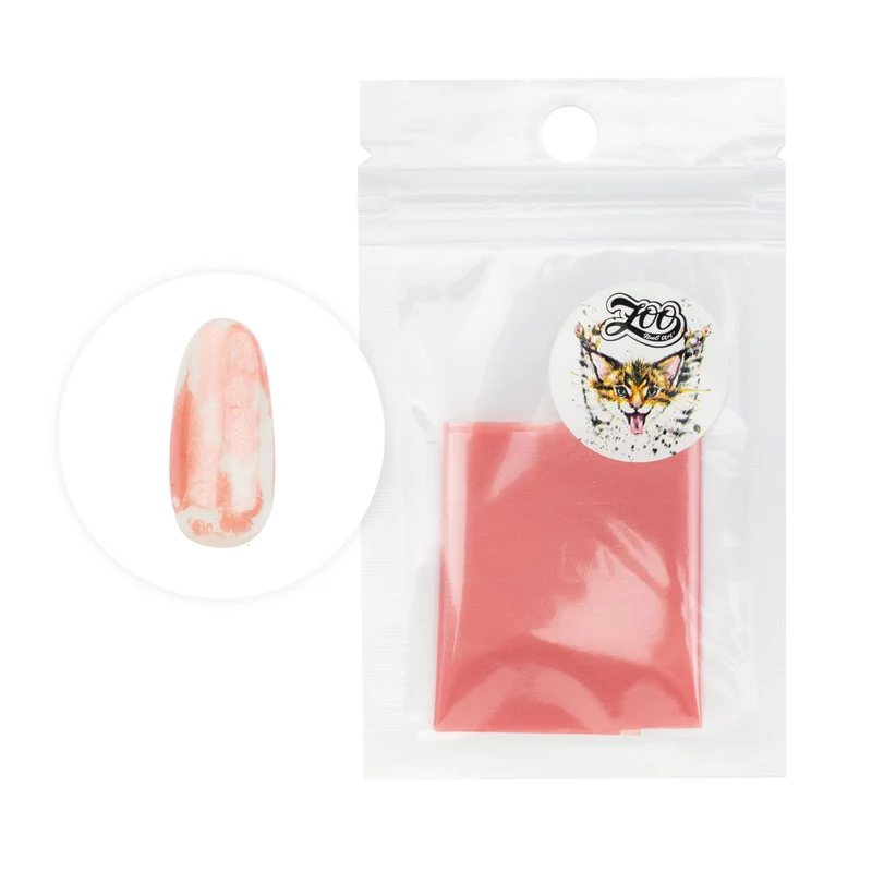 CORAL MATT - Nailart Folie ZooNail