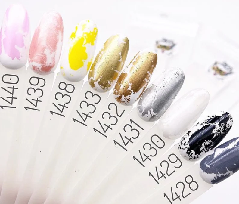 SCHWARZ MATT - Nailart Folie ZooNail