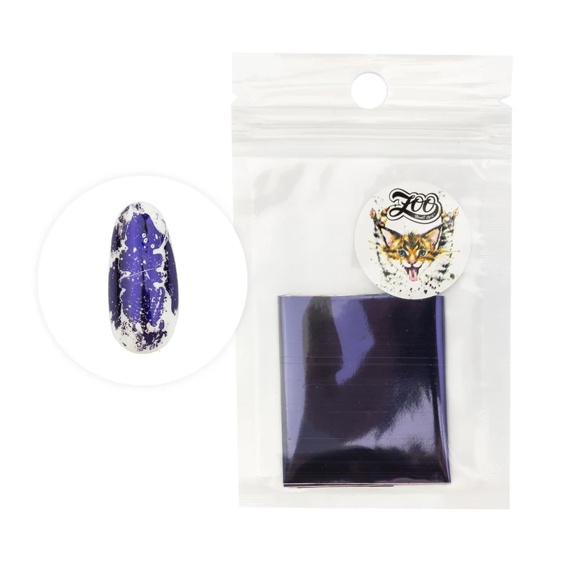 AUBERGINE - Nailart Folie ZooNail
